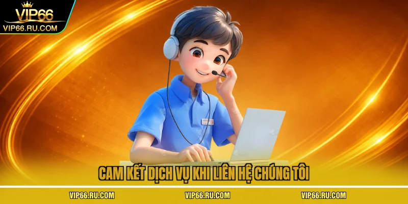 Cam kết dịch vụ khi liên hệ chúng tôi
